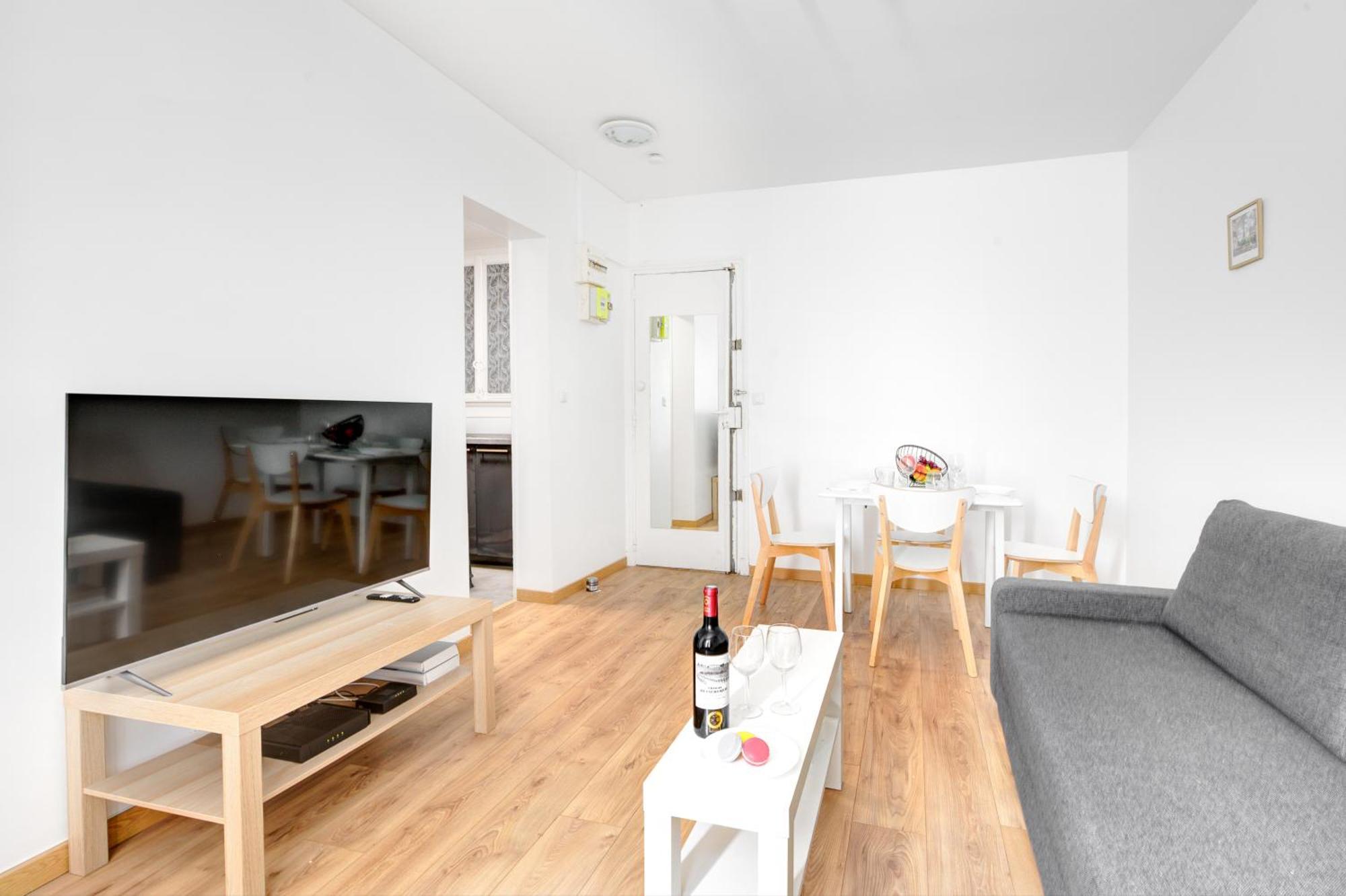 4 Personnes Charmant Appartement Paris 13Eme Exterior foto